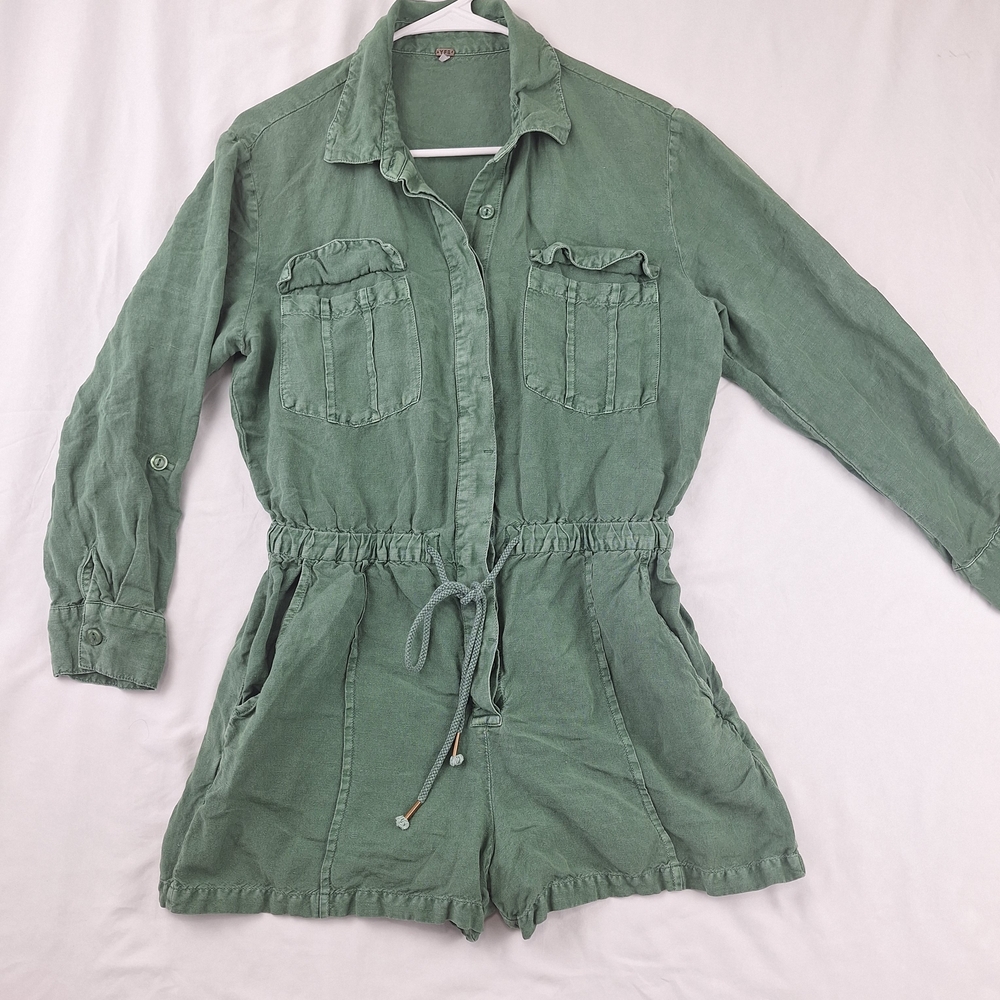 Young Fabulous & Broke Green Jumpsuit